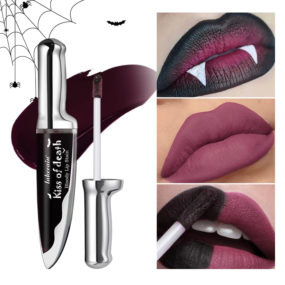 Lip Stain Kiss of Death Bloody Gothic Matte Long Lasting