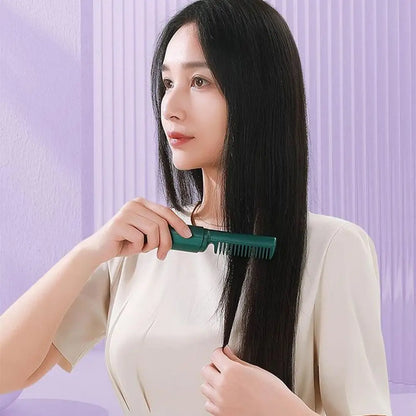 Mini Wireless Hair Straightener - Rechargeable Styling Tool