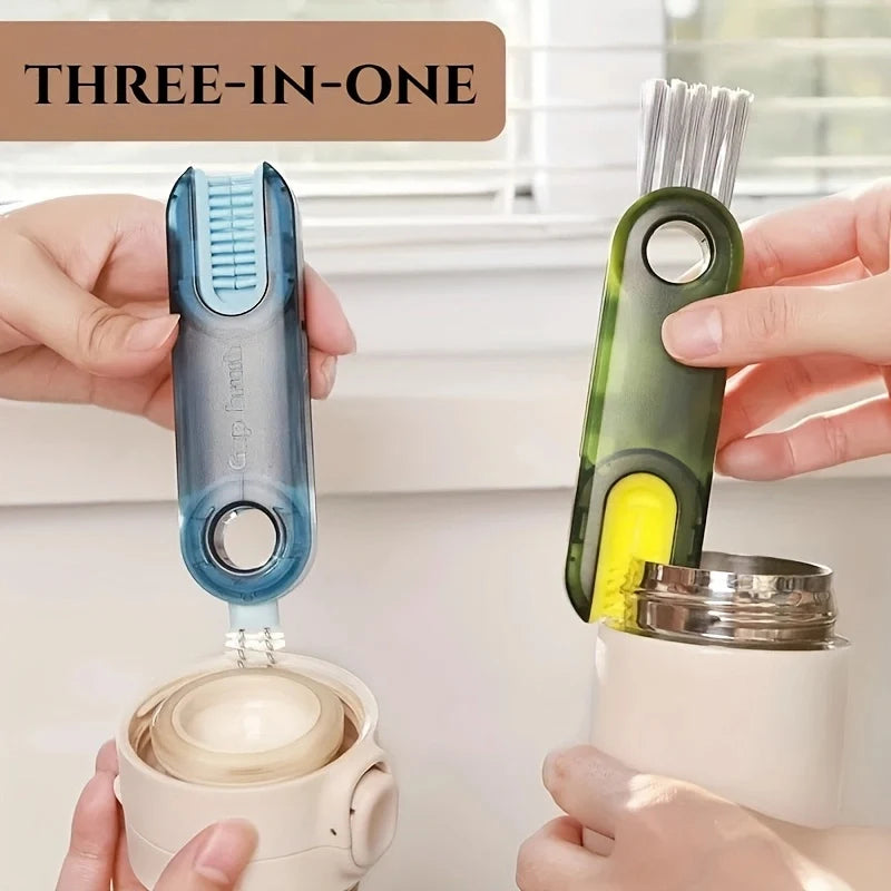 Cleaning brush three in one cup brush water cup