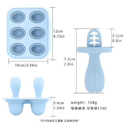 Cavity New Baby Teething Ice Cream Stick Mold Perfect