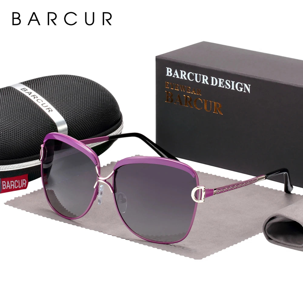 Polarized Ladies Sunglasses Women Gradient Lens