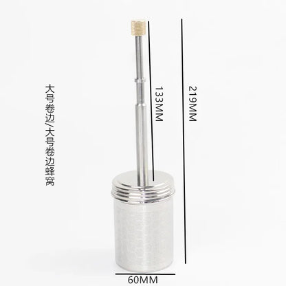 Portable Press Release Coffee Tea Mixer Reusable Bar Tool