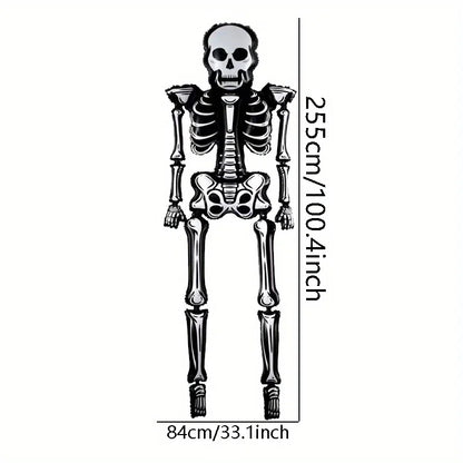 Halloween Balloon Decoration Halloween Black Spider Balloon Giant Skull Skeleton Balloon