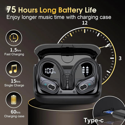 Original GDLYL HD65 TWS Bluetooth V5.4 Headphones Wireless