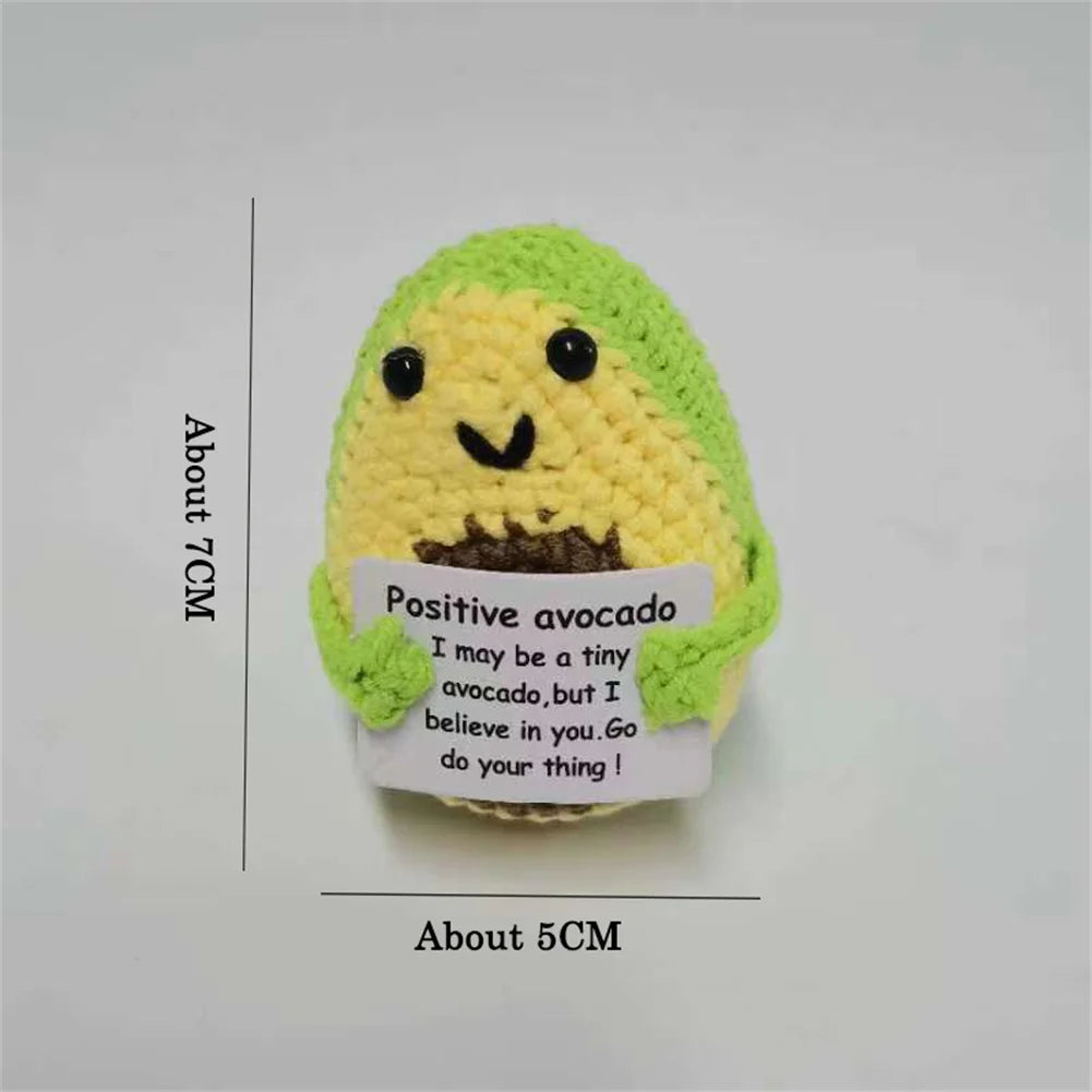 Positive Energy Potato Doll Home Decoration Mini Plush Knitting Wool