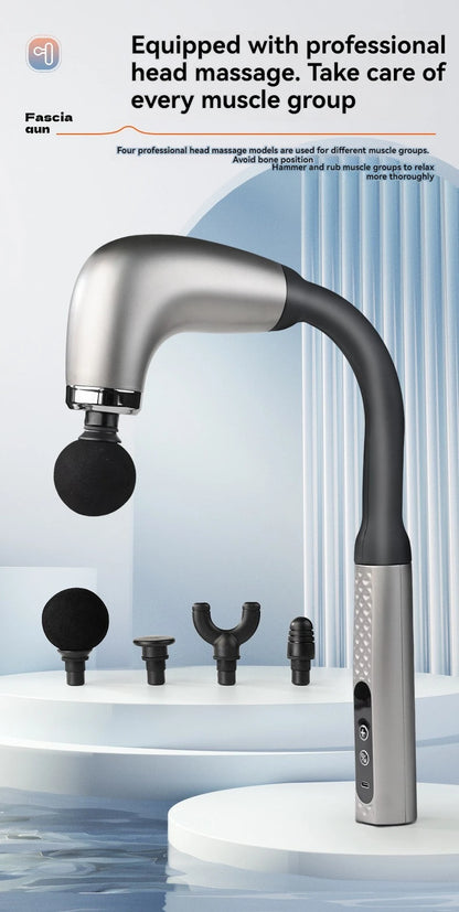New Smart Fascia Gun Electric Massager Massage Hammer