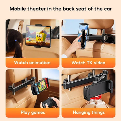 Easy Car Headrest Tablet Holder Mount Back Seat