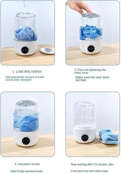 Wireless washing machine portable underwear cleaner