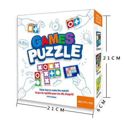 Kids Space Logical Thinking Board Game Matching Puzzle