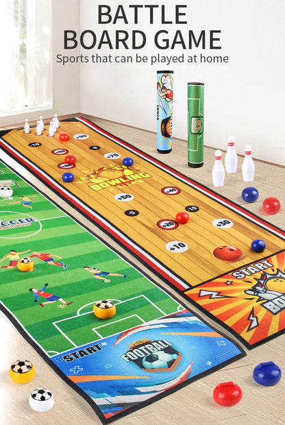 Children Interactive Social Curling Soccer Board Games Bowling