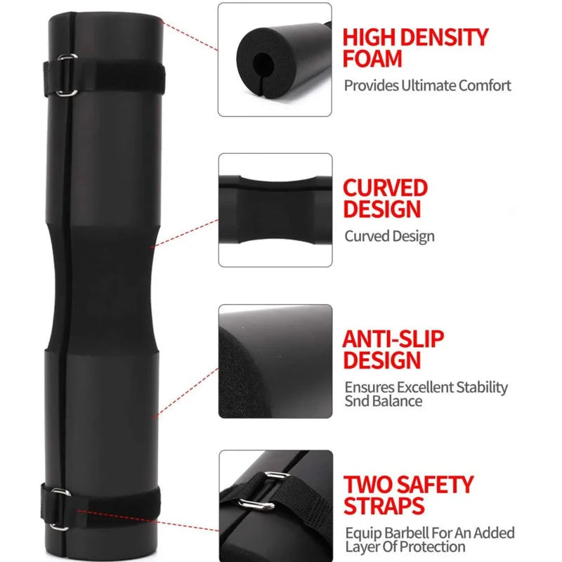 Barbell Pad for Hip Thrust Squat,Non‑Slip Thick Foam