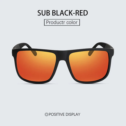 Brand Designer Men's Sun Glasses Vintage Square Sunglasses