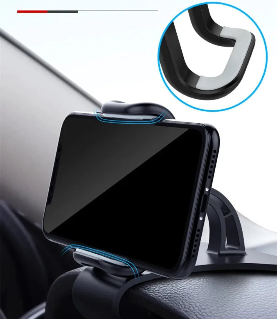 Universal Car Phone Holder Stand Dashboard Car Clip Mount