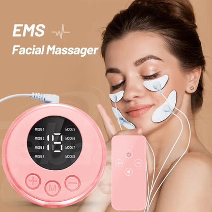 EMS Facial Massager Microcurrent Muscle Stimulator Lifting Skin