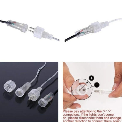 Outdoor LED Meteor Shower Lights Falling Rain Drop