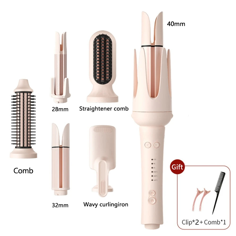 Auto Curling Iron Professional 3 Speed Rotary Hair Curler