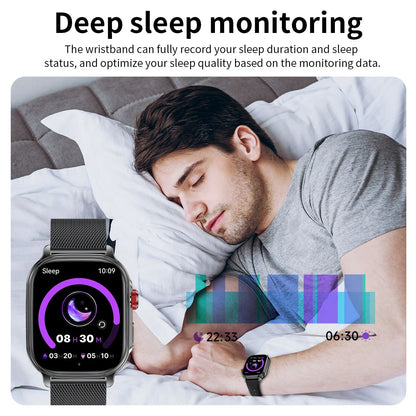 LIGE New Built-in 1400mAh Super Large Battery Smart Watch