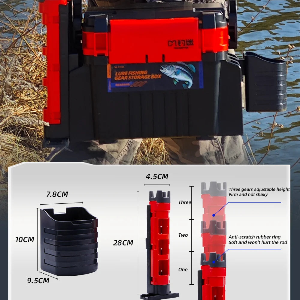 Fishingfans Fishing Box Organizer Multi-function Lure