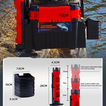 Fishingfans Fishing Box Organizer Multi-function Lure