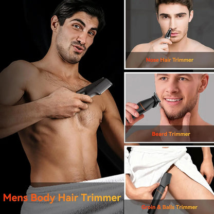 Manscape Body Hair Trimmer 4 in 1 IPX6 Waterproof Beard Trimmer