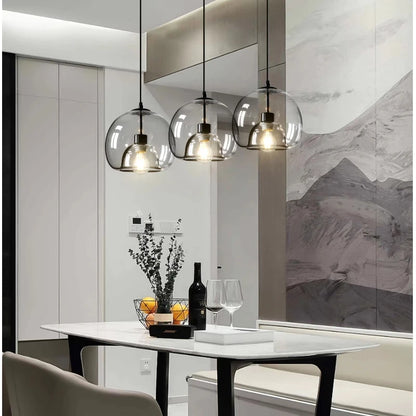 Modern Retro Glass Dining Room Bedroom Living Room
