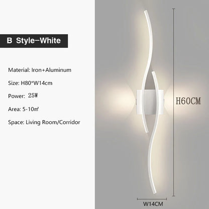 Indoor LED Wall Lights for Bedroom Bedside LED Wall Lamps