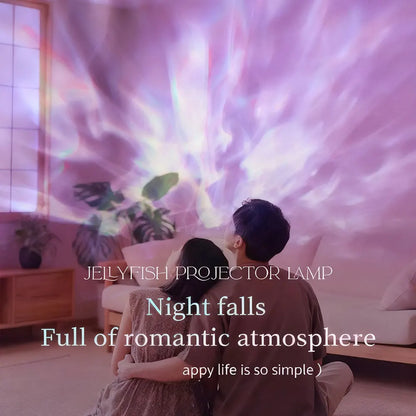 Jellyfishes Ocean Waves Projector Light With Remote
