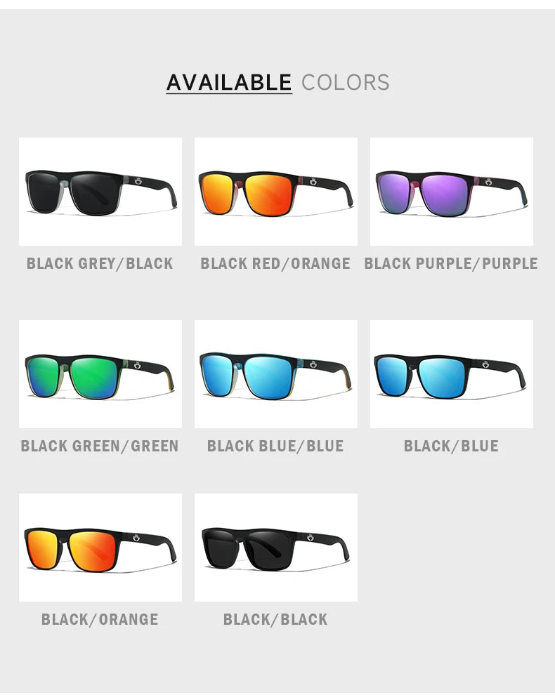 BLUE OTTER Polarized UV-Protective Anti-Glare Square