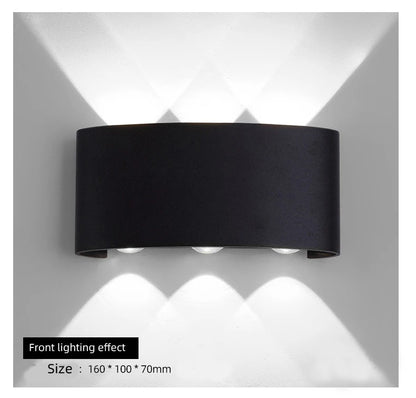 Modern LED Wall Lights White up down Indoor Outdoor Decor