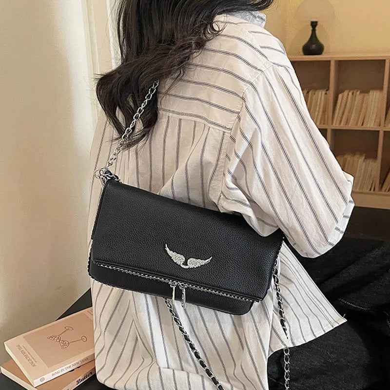 Fashion Underarm Shoulder & Crossbody Bag Wing Mini