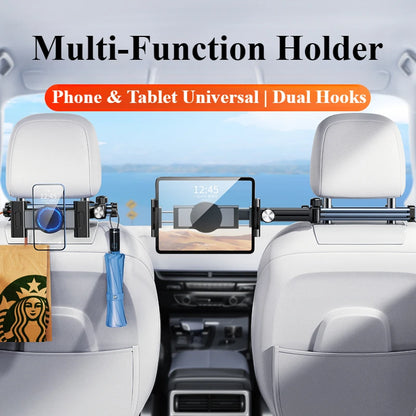 Easy Car Headrest Tablet Holder Mount Back Seat