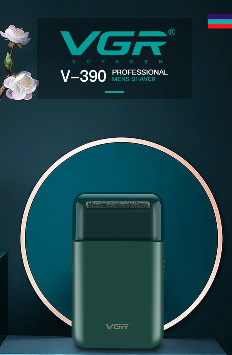 VGR Electric Shaver Professional Beard Trimmer Razor for Men V-390