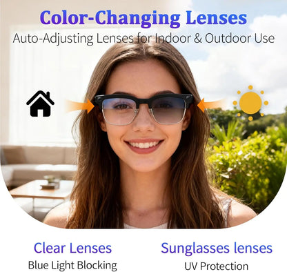 New Upgrade 800W Pixel Smart Glasses With Camera