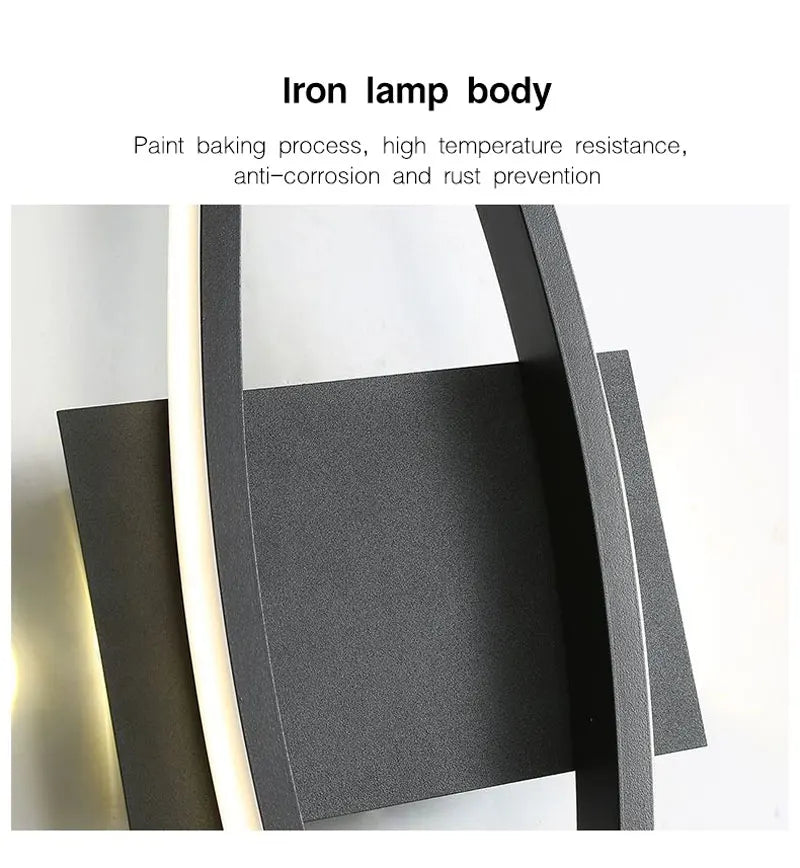 Minimalist Bedroom LED Wall Lamps Decor Wall Lights