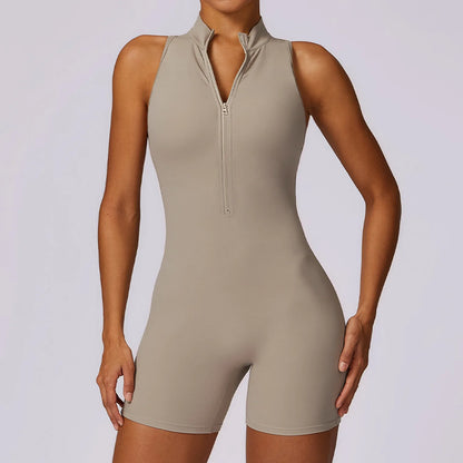 Scrunch Sports Overalls Gym Jumpsuit Women's Fitness