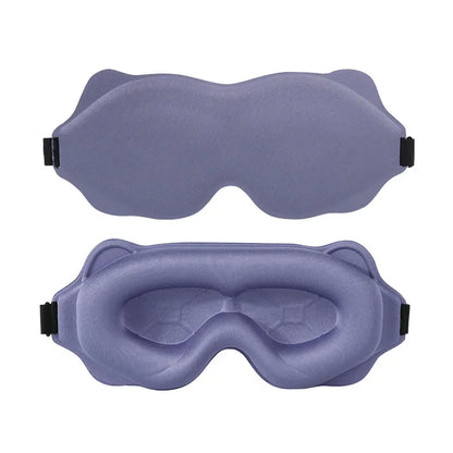 Sleep Eye Mask Weighted for Side Sleeper Men Women 3D Contoured Sleeping Mask