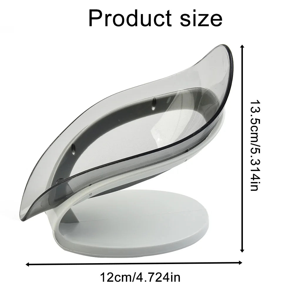 Suction Cup Soap Dish Box For Bathroom Shower Soap Holder
