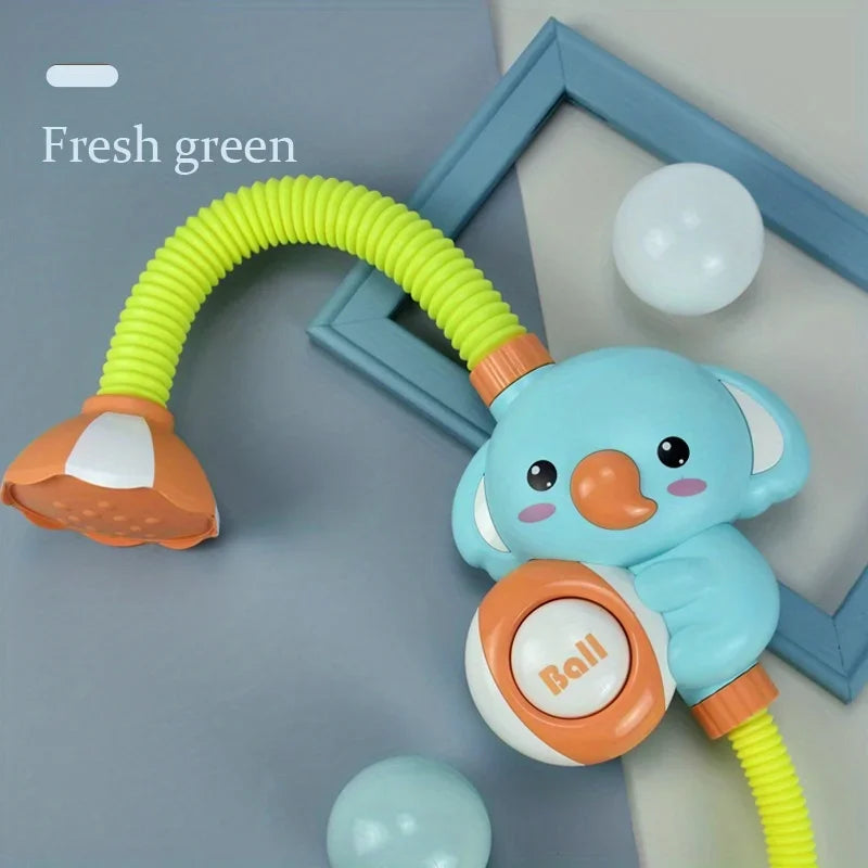 1Set Cartoon Cute Little Elephant Electric Shower
