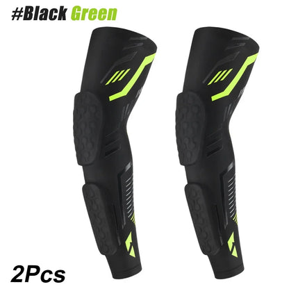 Sports Anti-collision Padded Arm Sleeves, Elbow Forearm