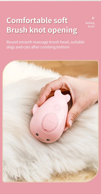 3 in 1 Pet Brush Cat Steam Brush Comb Dog Brush Electric Spray