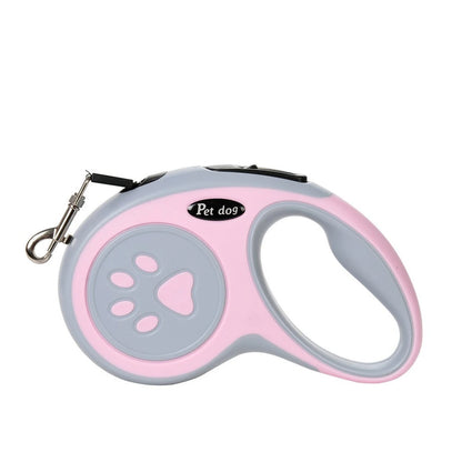 Paw Dog Leash  Outdoor Lead Walking Strong Retractable