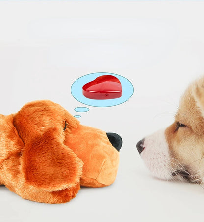 Pet Heartbeat Puppy Behavioral Training Dog Plush