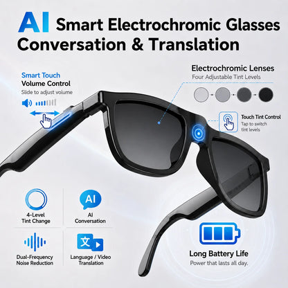 New Smart Audio Glasses Wireless Open Ear Sunglasses