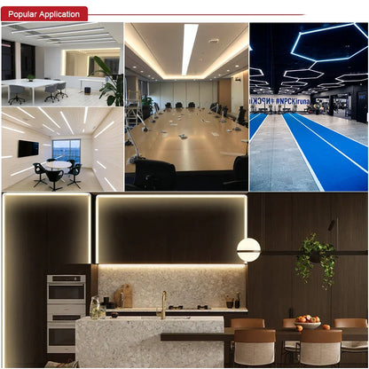 High Density Flexible Tape Ribbon 3000-6500K RA90 Led Lights