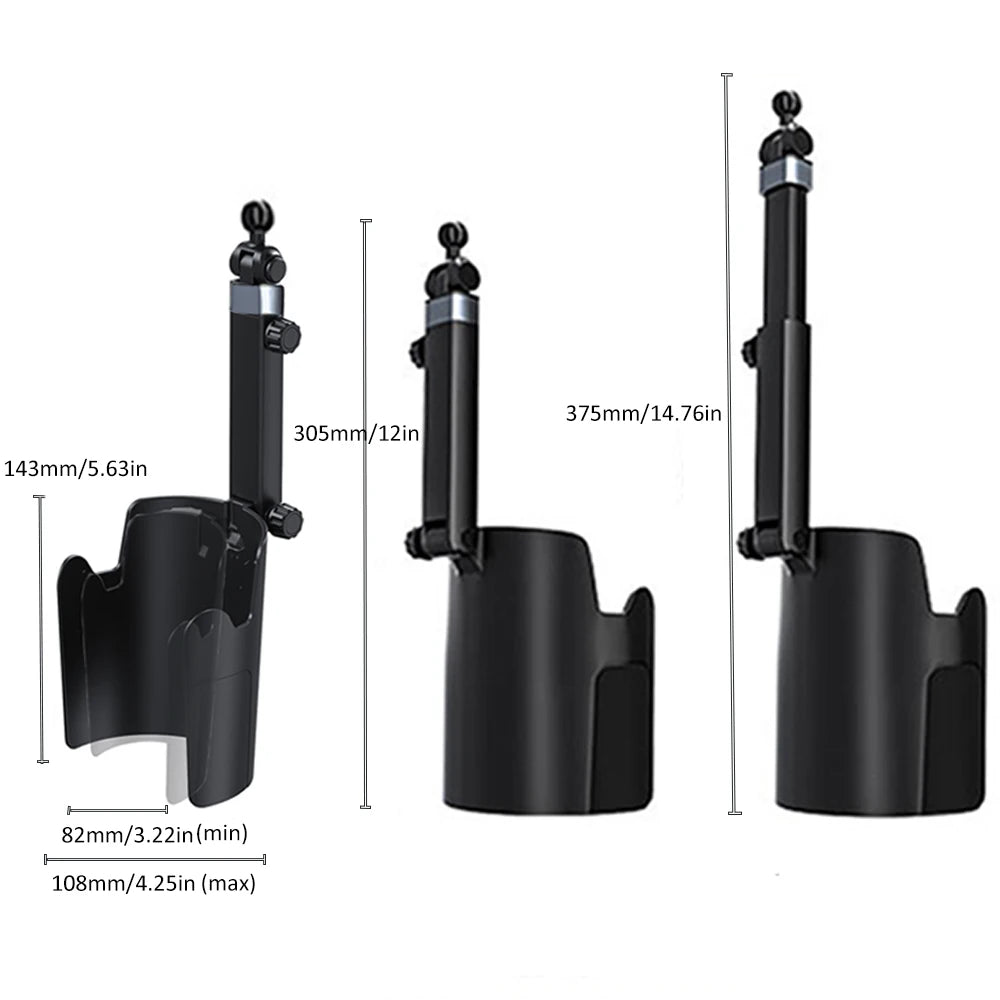 Car Cup Holder Phone Mount Universal Adjustable Stand