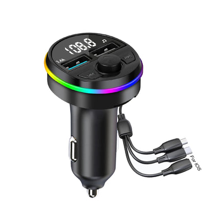 Bluetooth 5.0 FM Transmitter Car MP3 Modulator Player Handsfree