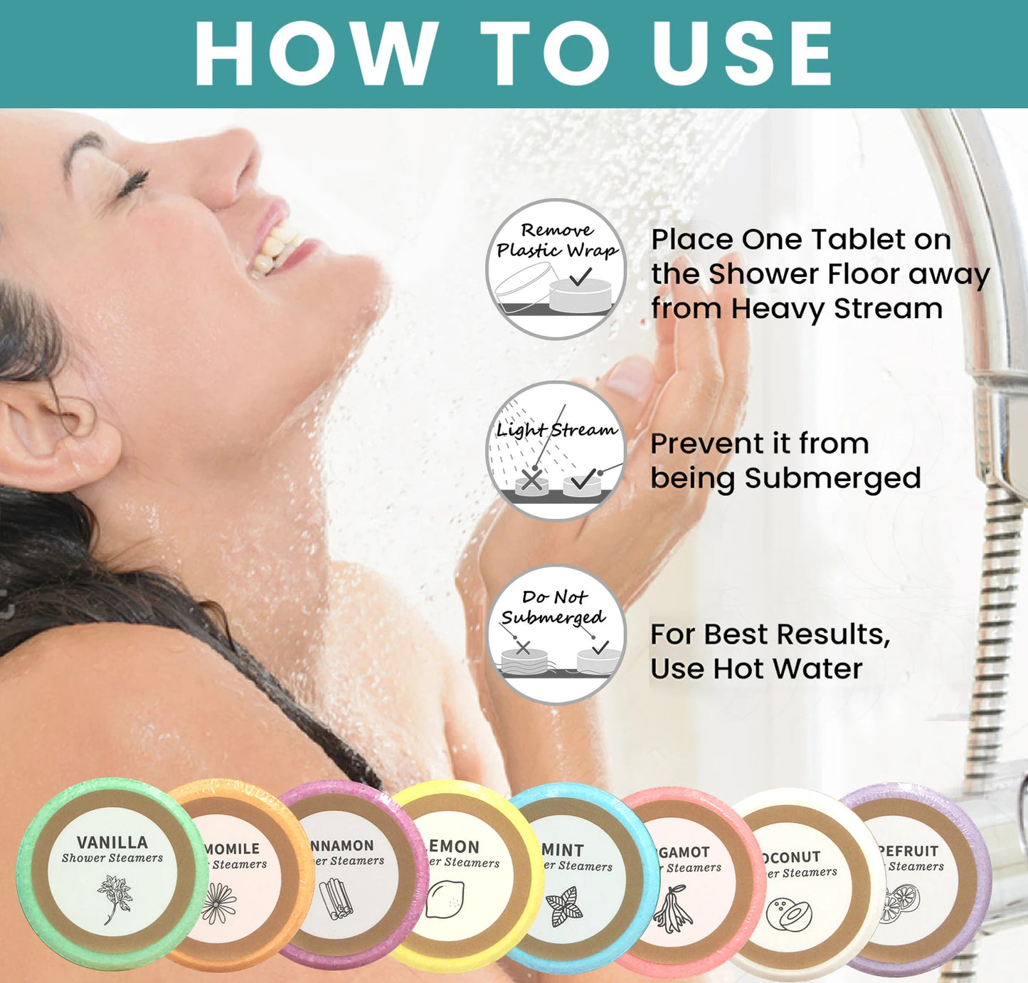 Shower Steamers Aromatherapy Essential