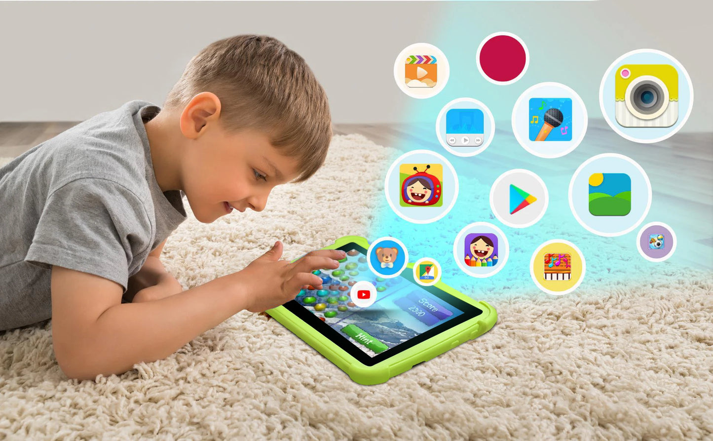New 5G WiFi 7 Inch Google Tablet For Children Learning Education