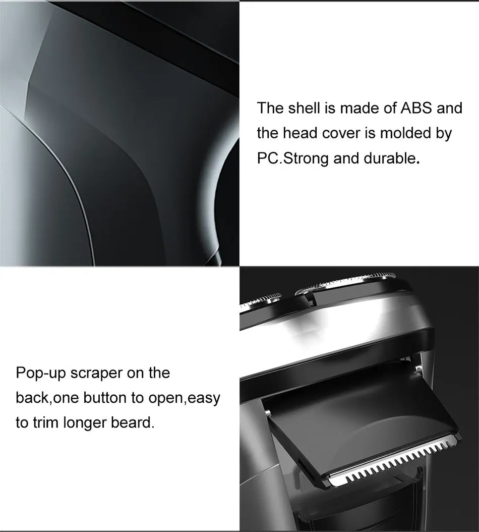 ENCHEN Blackstone Electrical Rotary Shaver for Men