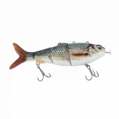 Robotic Swimming Lure Multi Jointed Rechargeable Electric Fishing Lure